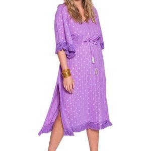Sundress JANNA LONG DRESS DUBAI LAVENDER XS/S